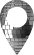 pictogramme point d'interet boule a facette